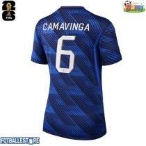 Frankrike Eduardo Camavinga #6 Hjemmedrakt Dame VM 2026 Kortermet